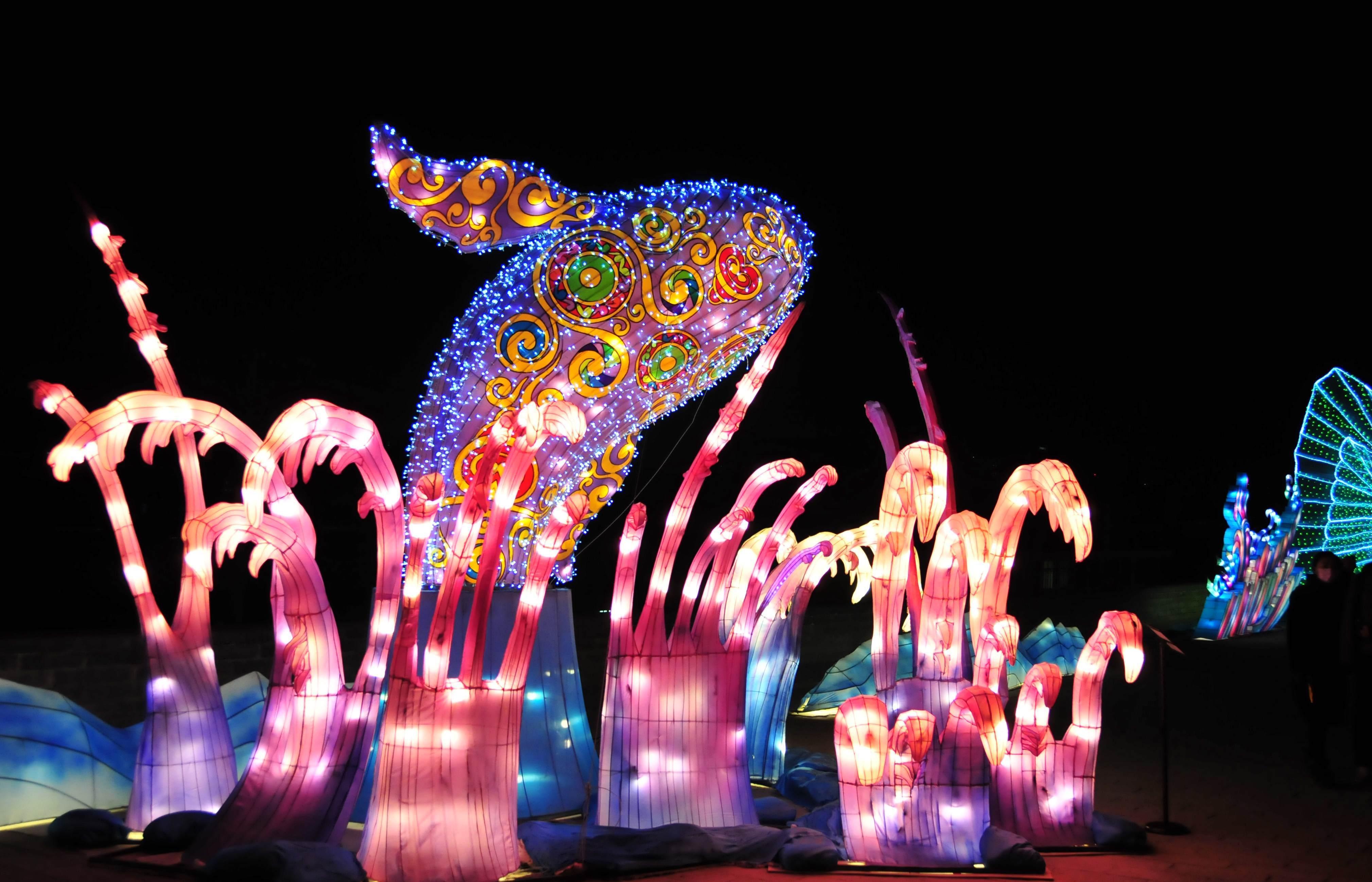 湖南岳陽樓新春燈會(huì)